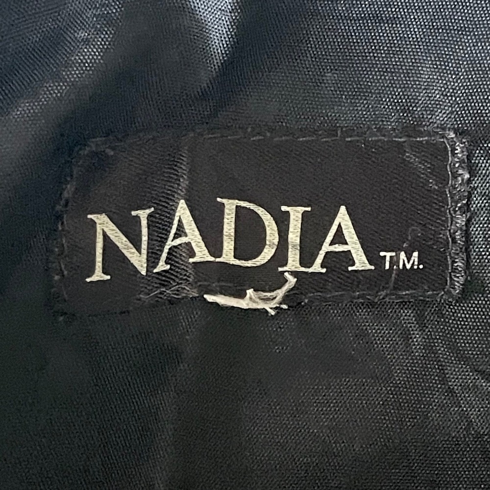 VTG Nadia made USA Italian Fabric Tapestry Vest M Western Aztec Boho Cowboycore - Picture 2 of 8
